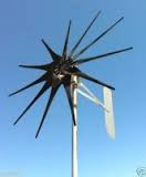 Ветрогенератор 10 лопастной для низкого ветра 1600W 12; 24 и 48V