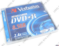 Диск DVD+R Verbatim 8.5Gb 2.4x  43460