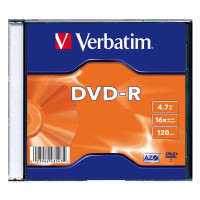 Диск DVD-R Verbatim 4.7Gb 16x  43547
