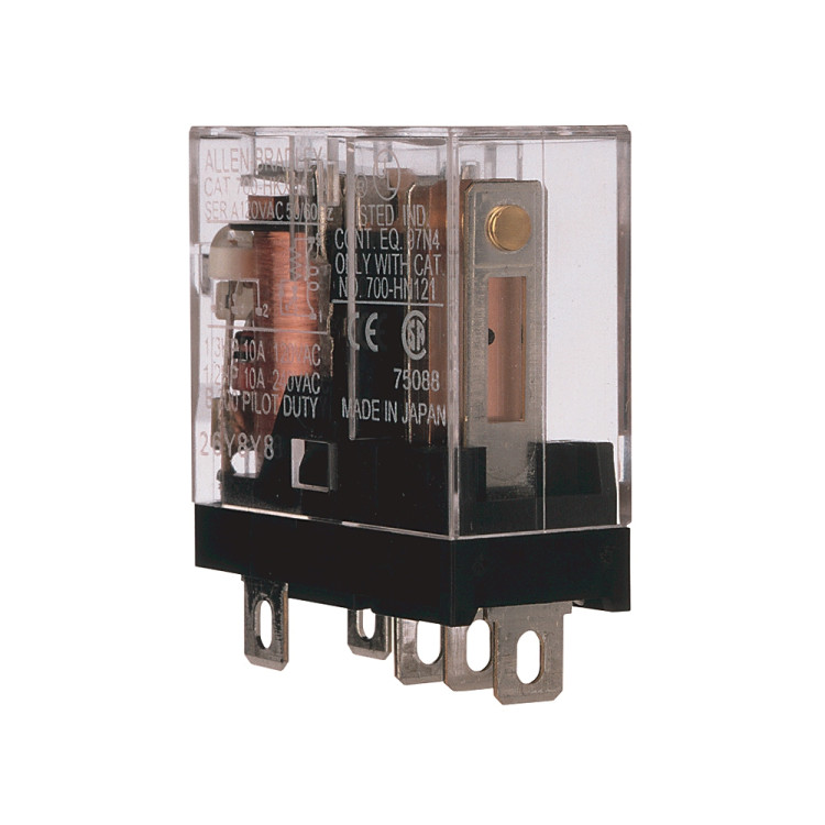 ALLEN BRADLEY 700-HKX2Z24 GENERAL PURPOSE RELAY, 5A GOLDPLATED CONTACT, DOUBLE POLE DOUBLE THROW, 24V DC, NO PILOT LIGHT LED ALLEN BRADLEY 700-HKX2Z24 GENERAL PURPOSE RELAY, 5A GOLDPLATED CONTACT, DOUBLE POLE DOUBLE THROW, 24V DC, NO PILOT LIGHT LED