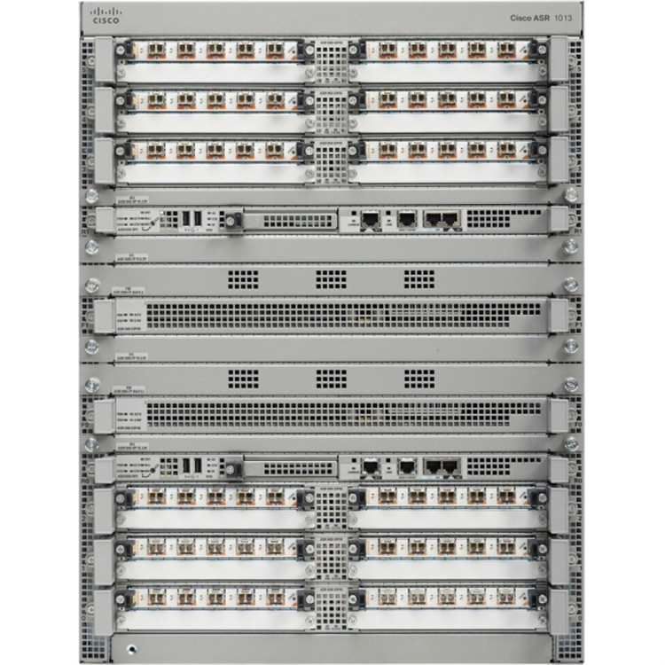 Cisco ASR1013 Chassis, Redundant P/S