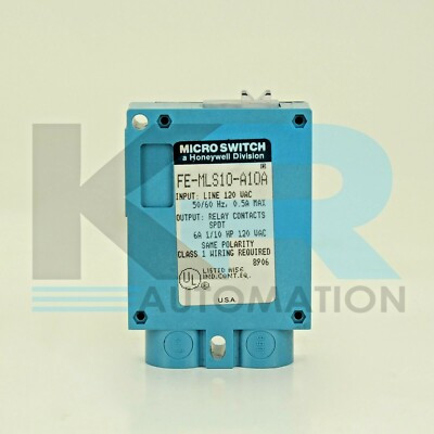 HONEYWELL MICROSWITCH FE-MLS10-A10A  PHOTOELECTRIC SENSOR INPUT 120VAC 50/60HZ