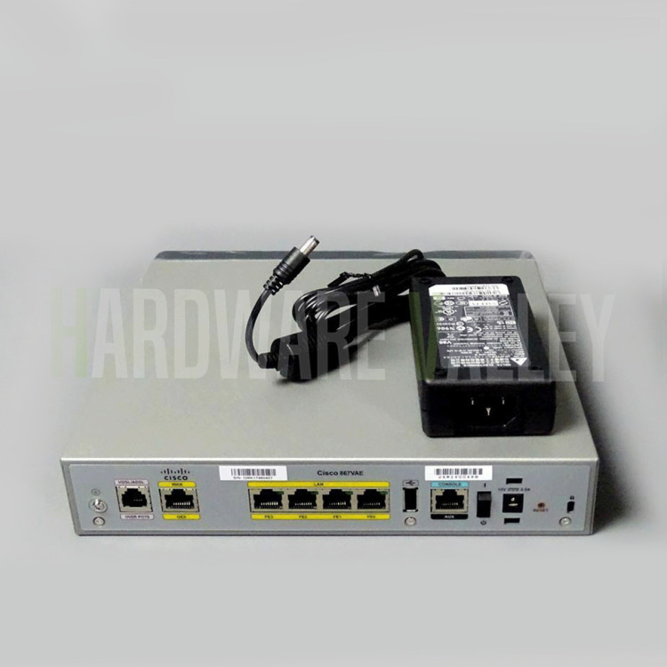 Cisco 867VAE Secure router with VDSL2/ADSL2+ over POTS Cisco 867VAE Secure router with VDSL2/ADSL2+ over POTS