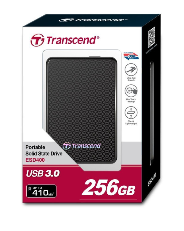 Винчестер 256GB, 2.5" SSD, USB TS256GESD400K Винчестер 256GB, 2.5" SSD, USB TS256GESD400K
