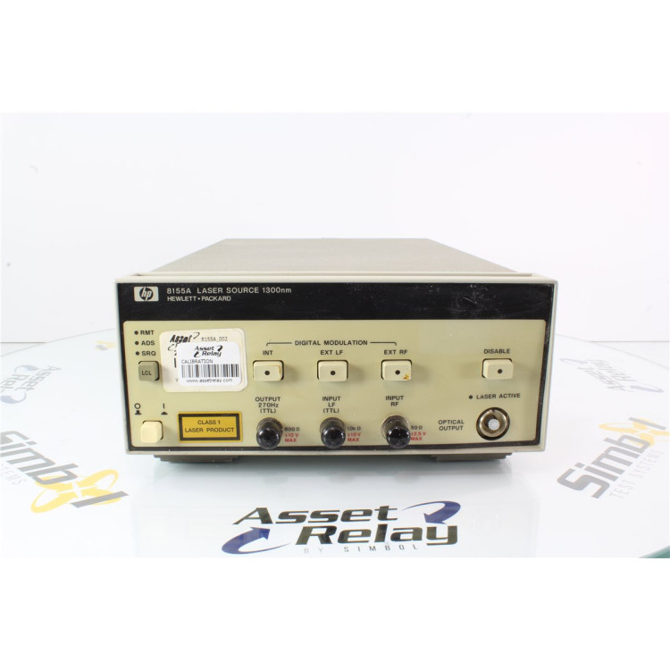 AGILENT 8155A LIGHT SOURCE AGILENT 8155A LIGHT SOURCE