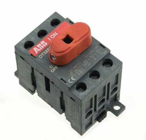 ABB OT45E3U DISCONNECT SWITCH 60AMP 3PH ABB OT45E3U DISCONNECT SWITCH 60AMP 3PH