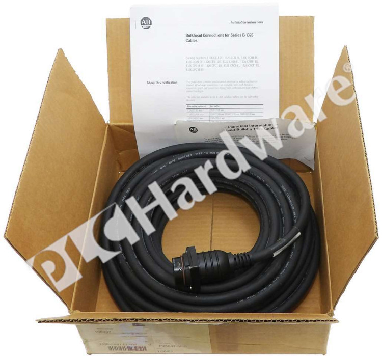 ALLEN BRADLEY 1326-CPB1-RA-015 CABLE,MTR PWR,RIGHT ANGLE,FRONT EXIT,15M ALLEN BRADLEY 1326-CPB1-RA-015 CABLE,MTR PWR,RIGHT ANGLE,FRONT EXIT,15M
