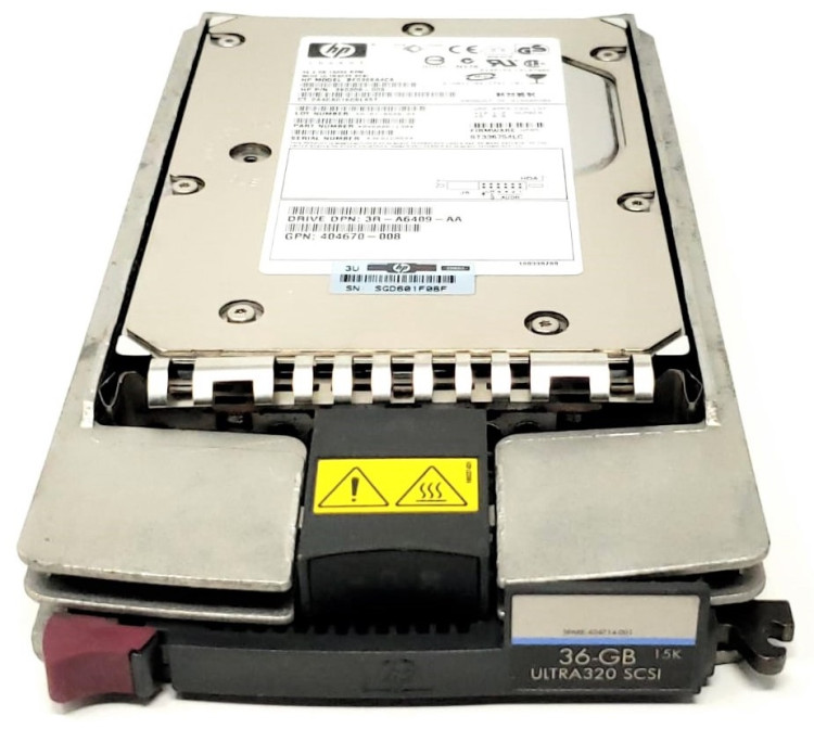HP 36.4GB U320 SCSI HP 15K HP 36.4GB U320 SCSI HP 15K