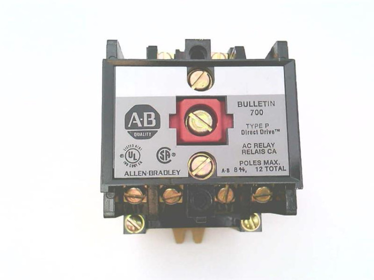 ALLEN BRADLEY 700-P220A1 700-P NEMA CONTROL RELAY RELAY ONLY, 2 10A N.O. ST ALLEN BRADLEY 700-P220A1 700-P NEMA CONTROL RELAY RELAY ONLY, 2 10A N.O. ST