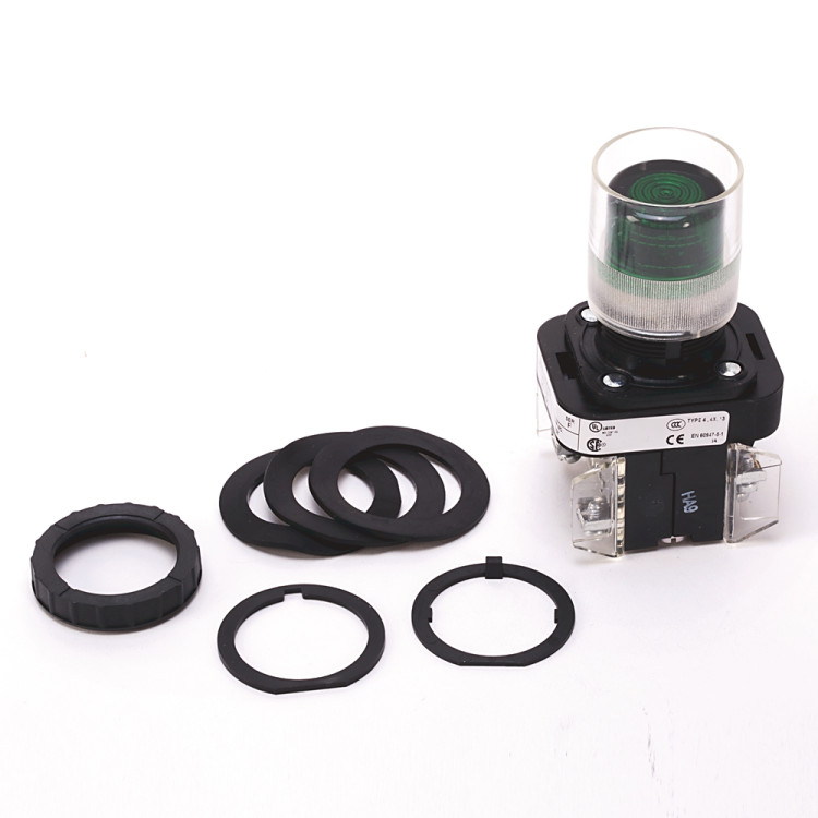 ALLEN BRADLEY 800H-QRA24R PUSHBUTTON ILLUMINATED 30.5MM TYPE 4/4X/13 MOM RED ALLEN BRADLEY 800H-QRA24R PUSHBUTTON ILLUMINATED 30.5MM TYPE 4/4X/13 MOM RED