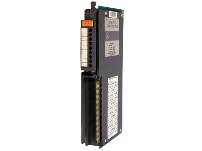 ALLEN BRADLEY 1771-OZL OUTPUT MODULE 8POINT REED RELAY CONTACT 24V