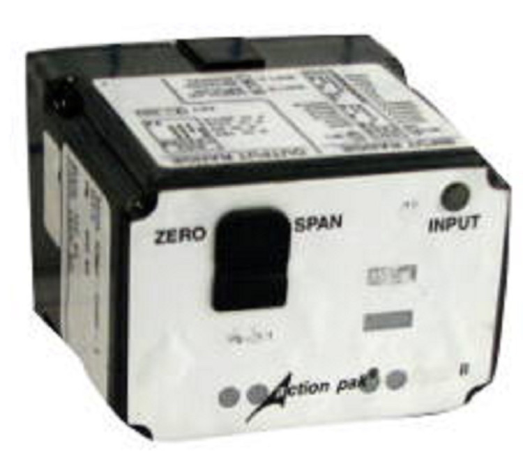 ACTION INSTRUMENTS 3200-242-1 INPUT: 4/12MA, OUTPUT: SPDT, SLDIEWIRE FEEDBACK, 120VAC POWER