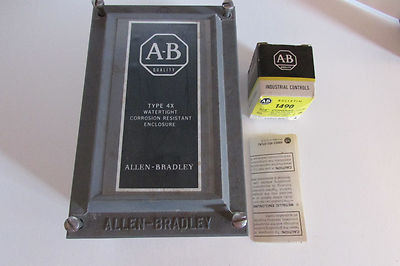 ALLEN BRADLEY 700-C204XA4 CONTROL RELAY W/ENCLOUSURE 440-480VAC 50/60HZ ALLEN BRADLEY 700-C204XA4 CONTROL RELAY W/ENCLOUSURE 440-480VAC 50/60HZ