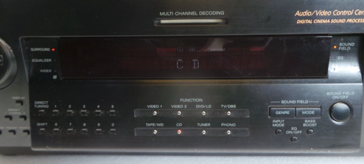 SONY HOME THEATER RECEIVER AUDIO/VIDEO SONY HOME THEATER RECEIVER AUDIO/VIDEO