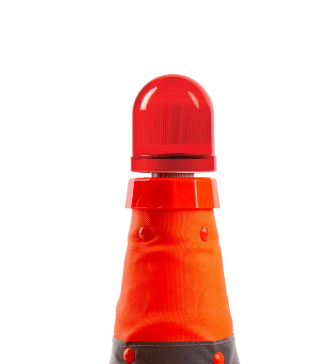 AERVOE INDUSTRIES 1195 RED LED SAFETY CONE LIGHT AERVOE INDUSTRIES 1195 RED LED SAFETY CONE LIGHT