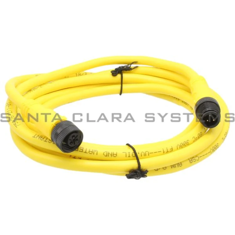 ALLEN BRADLEY 889R-F3AERM-2 CONNECTION SYSTEM, AC MICRO, PATCHCORD, AC MICRO, FEMALE AC MICRO 3 PIN, STRAIGHT TO MALE AC MICRO 3 PIN, STRAIGHT, 18AWG, 300 V, 3 A, 3 M ALLEN BRADLEY 889R-F3AERM-2 CONNECTION SYSTEM, AC MICRO, PATCHCORD, AC MICRO, FEMALE AC MICRO 3 PIN, STRAIGHT TO MALE AC MICRO 3 PIN, STRAIGHT, 18AWG, 300 V, 3 A, 3 M