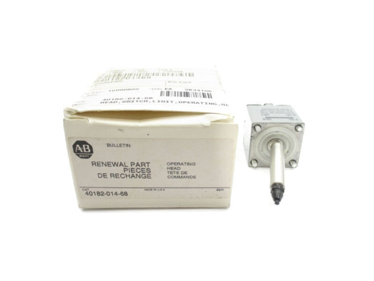 ALLEN BRADLEY 40182-014-68 LIMIT SWITCH HEAD HEAD,OPERATING FOR LIMIT SWITCH