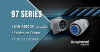 AMPHENOL 97-16-9S 97 SERIES SOLDER TYPE INSERTS, BODY STYLE, CRIMP/SOLDER TERMINATION, 16 SHELL SIZE, 16-9 INSERT ARRANGEMENT, GENDER, 4 CONTACTS ;ROHS COMPLIANT: NO