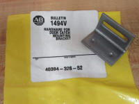ALLEN BRADLEY 40394-326-52 BRACKET DOOR CATCH MOUNTING FOR DISCONNECT SWITCH