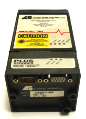 ACCU SORT 1000007302 INPUT MODULE FOR BARCODE READER 90-140VAC 2/BOX
