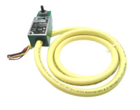 ALLEN BRADLEY 802M-NPY5 LIMIT SWITCH, PRE-WIRED FACTORY SEALED, COMPLETE SWITCH, LEVER TYPE, SPRING RETURN, NEUTRAL POSITION, 4-CIRCUIT, CW AND CCW DIRECTIONS, 1.52M (5FT) LE