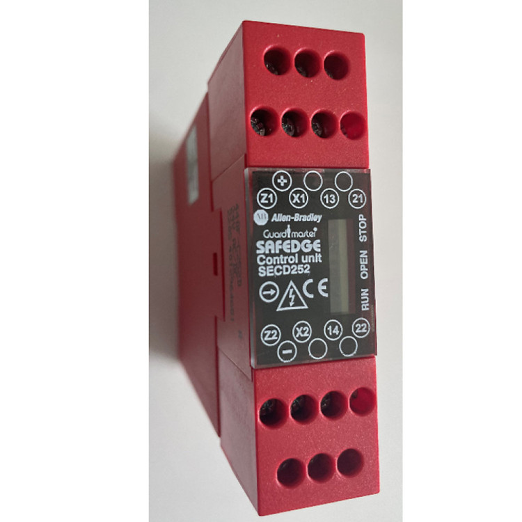 ALLEN BRADLEY 440F-C252D SAFEDGE CONTROL UNIT 24V AC DCSAFETY OUTPUTS 1NO AUXILIARY OUTPUTS 1NC FIXED TERMINALS 225MM POLYCARBONATE HOUSING 35MM DIN RAIL MOUNTED ALLEN BRADLEY 440F-C252D SAFEDGE CONTROL UNIT 24V AC DCSAFETY OUTPUTS 1NO AUXILIARY OUTPUTS 1NC FIXED TERMINALS 225MM POLYCARBONATE HOUSING 35MM DIN RAIL MOUNTED