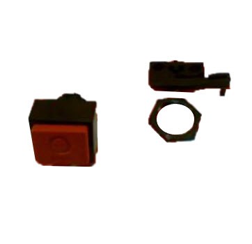ALLEN BRADLEY 198-MS12 IEC PUSH BUTTON, STOP PUSH BUTTON - FLUSH RED STOP