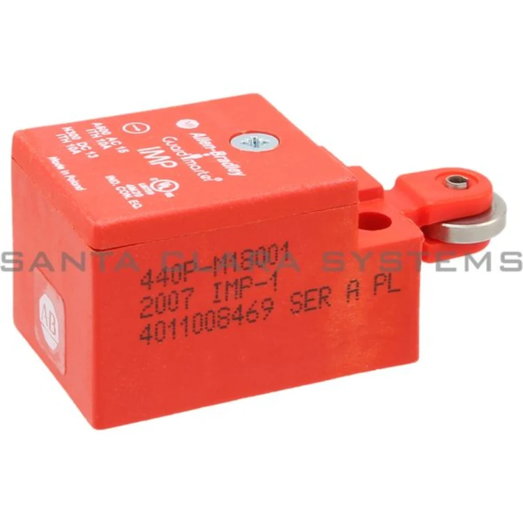 ALLEN BRADLEY 440P-M18001 LIMIT SWITCHES IMP TOP PUSH ROLLERSAFETY CONTACTS 1NO AUXILIARY CONTACTS 1NC BBM KNOCKOUTS