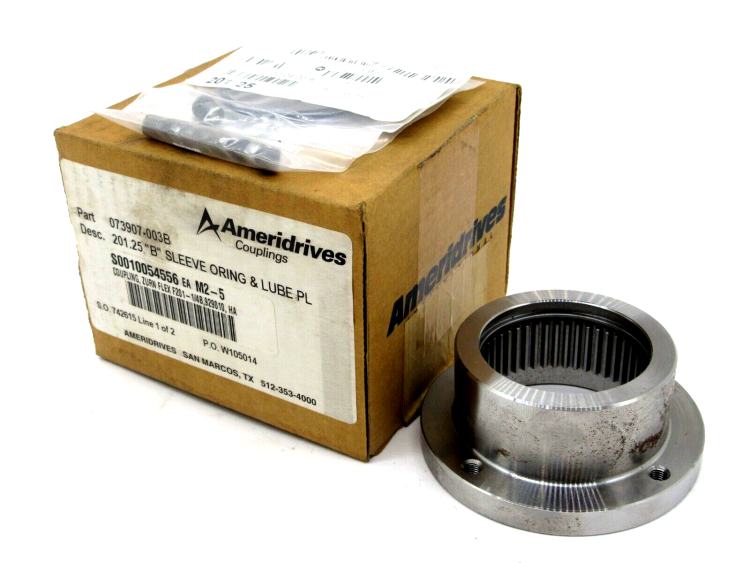 ALTRA INDUSTRIAL MOTION 073907-003B SLEEVE TAPPED F 201.25 SB ALTRA INDUSTRIAL MOTION 073907-003B SLEEVE TAPPED F 201.25 SB