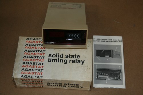 AGASTAT DPCXX5122DACXAA TIMING RELAY 10-99990SEC 120VAC AGASTAT DPCXX5122DACXAA TIMING RELAY 10-99990SEC 120VAC