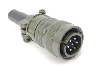 AMPHENOL MS-3106A16S-1P CIRCULAR CONNECTOR PLUG SIZE 16S, 7POS, CABLE; CONNECTOR TYPE:CIRCULAR MILITARY; CONNECTOR BODY MATERIAL:ALUMINIUM ALLOY; GENDER:PLUG; CONTACT GENDER: