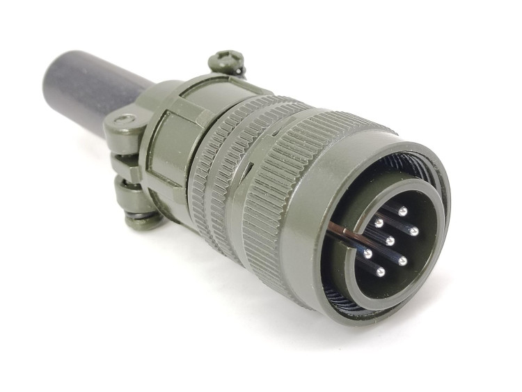 AMPHENOL MS-3106A16S-1P CIRCULAR CONNECTOR PLUG SIZE 16S, 7POS, CABLE; CONNECTOR TYPE:CIRCULAR MILITARY; CONNECTOR BODY MATERIAL:ALUMINIUM ALLOY; GENDER:PLUG; CONTACT GENDER: AMPHENOL MS-3106A16S-1P CIRCULAR CONNECTOR PLUG SIZE 16S, 7POS, CABLE; CONNECTOR TYPE:CIRCULAR MILITARY; CONNECTOR BODY MATERIAL:ALUMINIUM ALLOY; GENDER:PLUG; CONTACT GENDER: