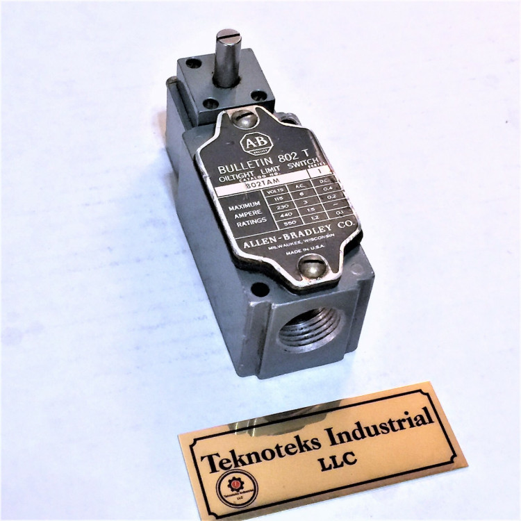 ALLEN BRADLEY Z-16073 OPERATOR HEAD LEVER TYPE FOR 802T LIMIT SWITCH ALLEN BRADLEY Z-16073 OPERATOR HEAD LEVER TYPE FOR 802T LIMIT SWITCH