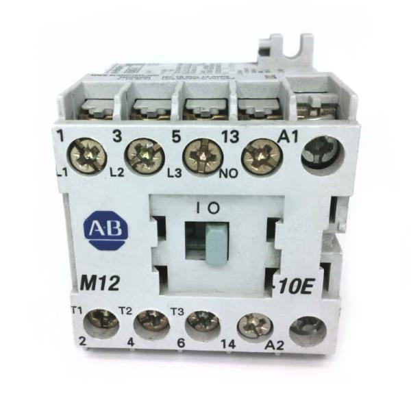 ALLEN BRADLEY 100M12NZ2431 CONTACTOR, IEC, MINI, 12A, 24V DC, 1 N.C. AUX.