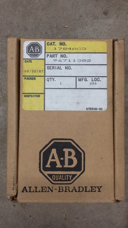 ALLEN BRADLEY 1784-AG3 CONN ADAPTER 1784AG3 ALLEN BRADLEY 1784-AG3 CONN ADAPTER 1784AG3