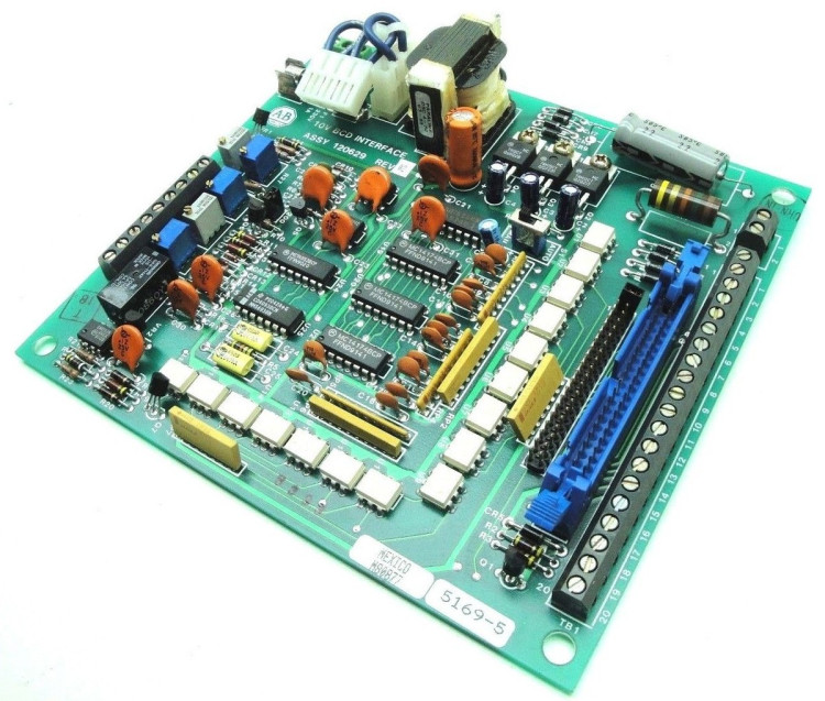 ALLEN BRADLEY 120629 INTERFACE BOARD 10V BCD