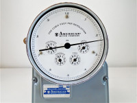AMERICAN METER DTM-200A-2 GAS METER 5PSI 200CFH