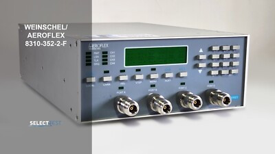 AEROFLEX 8310-35-2-R PROGRAMMABLE ATTENUATOR UNIT RELAY SWITCHED AEROFLEX 8310-35-2-R PROGRAMMABLE ATTENUATOR UNIT RELAY SWITCHED