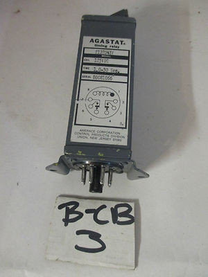 AGASTAT 2122-D4YF TIMING RELAY MINIATURE AGASTAT 2122-D4YF TIMING RELAY MINIATURE