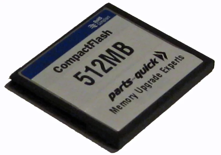 256MB to 512MB CF Upgrade for Cisco 1900,2900,3900 ISR