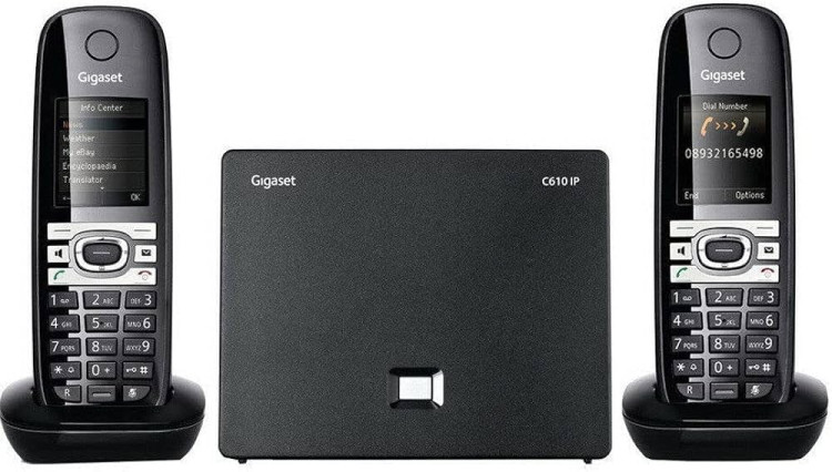Телефон Gigaset C610 (черный)