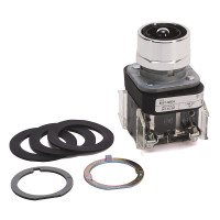 ALLEN BRADLEY 800T-QB24 30.5MM TYPE 4/13 MOM. CONTACT PB-ILLUM., EXT. HD W/O GUARD, INCAND./NO OPTIONS, 24V AC/DC, 1 NO-1 NC