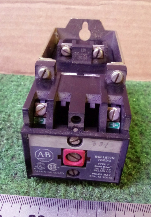 ALLEN BRADLEY 700DC-P200Z12 RELAY,INDUSTRIAL 600V DC MAX 5 AMP MAX ALLEN BRADLEY 700DC-P200Z12 RELAY,INDUSTRIAL 600V DC MAX 5 AMP MAX