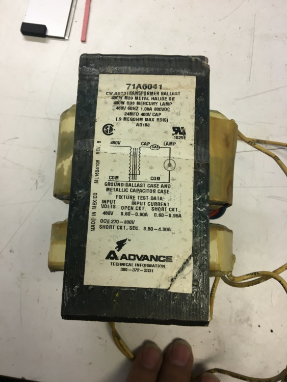 ADVANCE BALLAST 73B6091500DA MH BAL 400W M59/H33 QUAD ENCAP ADVANCE BALLAST 73B6091500DA MH BAL 400W M59/H33 QUAD ENCAP