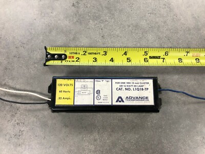 ADVANCE BALLAST H1Q18TPWM (MIN ORD MAY BE REQ) MAG BALLAST (1) 18W COMPACT(2-PIN) 120V ADVANCE BALLAST H1Q18TPWM (MIN ORD MAY BE REQ) MAG BALLAST (1) 18W COMPACT(2-PIN) 120V