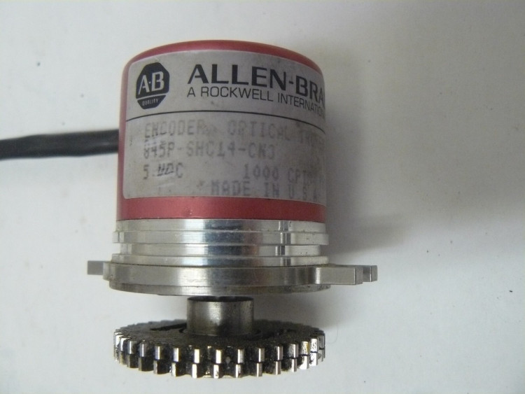 ALLEN BRADLEY 845P-SHC14-CN3 ENCODER OPTICAL INCREMENTAL 5VDC 1000CPT ALLEN BRADLEY 845P-SHC14-CN3 ENCODER OPTICAL INCREMENTAL 5VDC 1000CPT