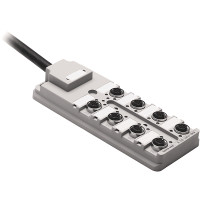 ALLEN BRADLEY 898D-P58DT-B10 CONNECTION SYSTEM, DC MICRO, DISTRIBUTION BOX, 4 PIN, 8-PORT, DUAL INPUT, CABLE 10 M