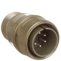 AMPHENOL MS3106A18-12P CIRCULAR CONNECTOR PLUG, SIZE 18, 6POS, CABLE; CONNECTOR TYPE:CIRCULAR MILITARY; CONNECTOR BODY MATERIAL:ALUMINIUM ALLOY; GENDER:PLUG; CONTACT GENDER:
