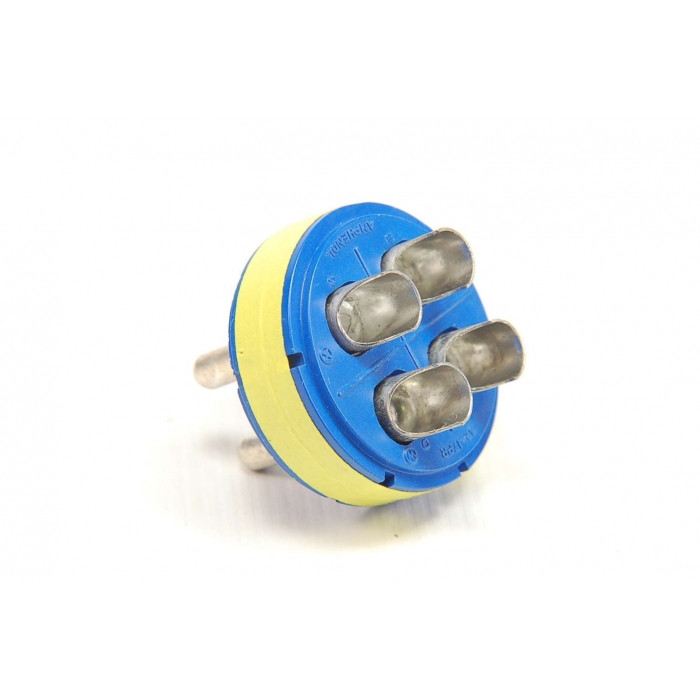 AMPHENOL 97-32-17P 97 SERIES SOLDER TYPE INSERTS, BODY STYLE, CRIMP/SOLDER TERMINATION, 32 SHELL SIZE, 32-17 INSERT ARRANGEMENT, GENDER, 4 CONTACTS