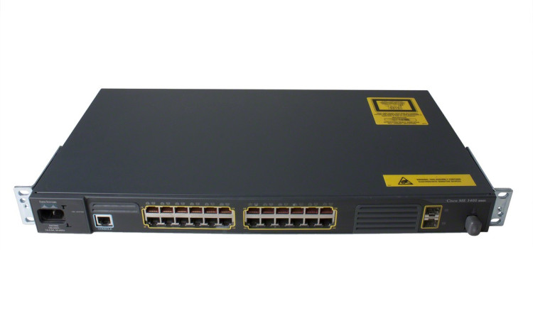 Cisco ME 3400 Switch - 24 10/100 + 2 SFP, AC PS Cisco ME 3400 Switch - 24 10/100 + 2 SFP, AC PS